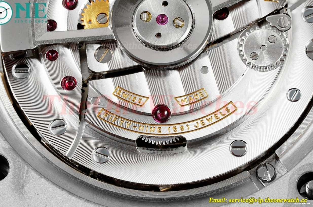 RSF RU A3126 44mm Royal Offshore SS Blue Stk Grey Oak 1218